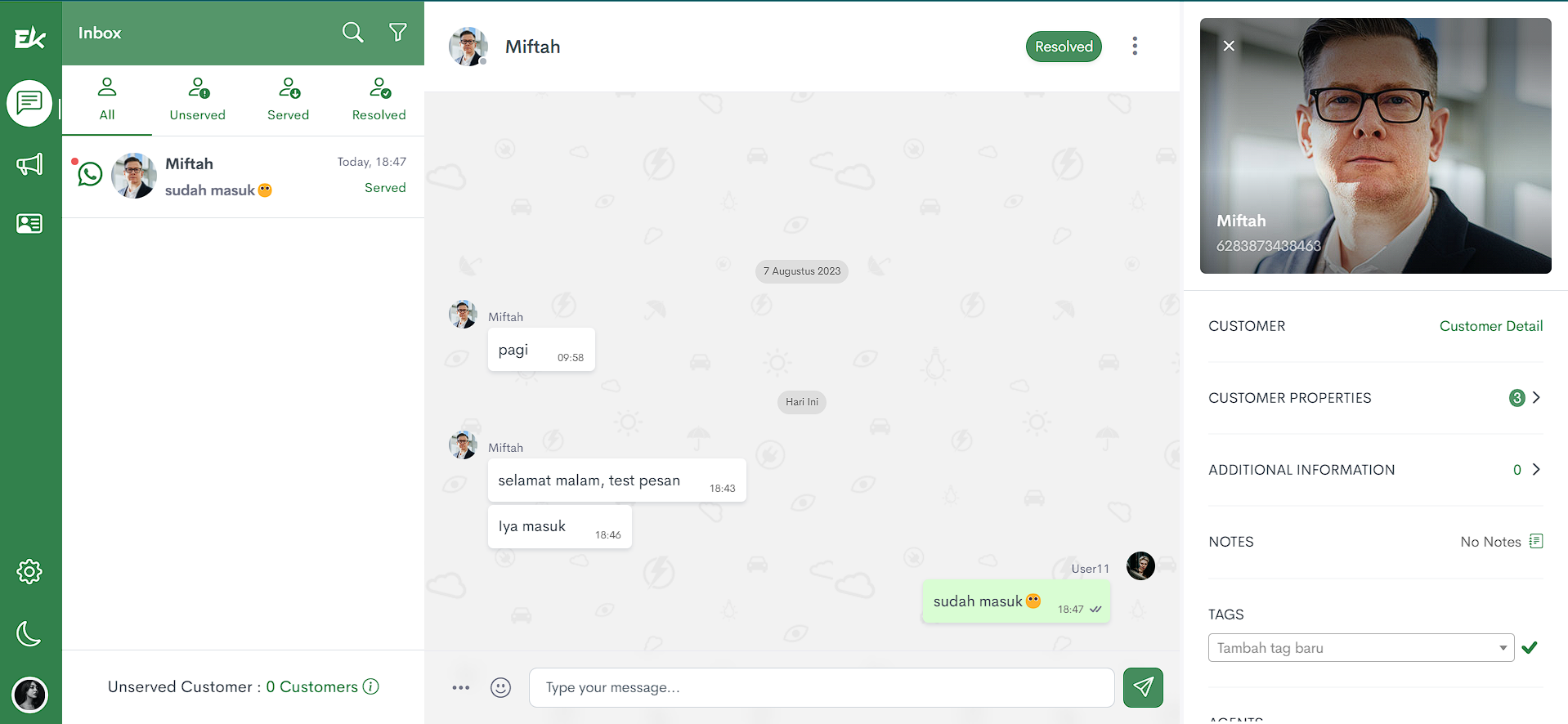 Miftah Portofolio - IT Programmer & FullStack Developer